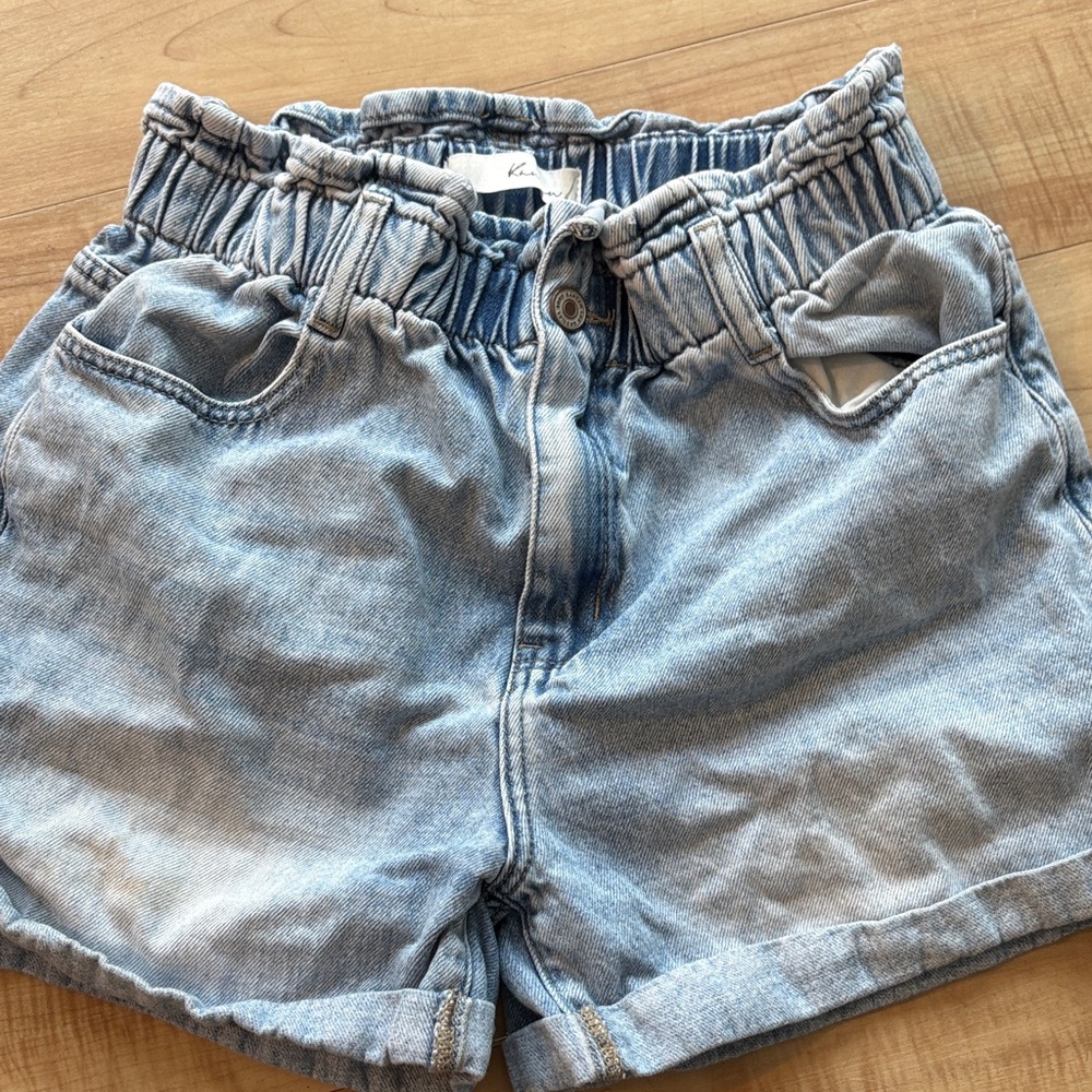 KanCan Light Blue Jean Shorts
